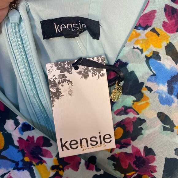 NWT Kenzie Women Tunic Pleated Fit & Flare Dress Short Sleeveless Size 0 - Picture 8 of 8